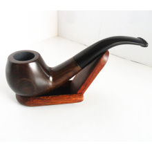 High Quality Durable Wooden Enchase Smoking Pipe Tobacco Cigar Pipes